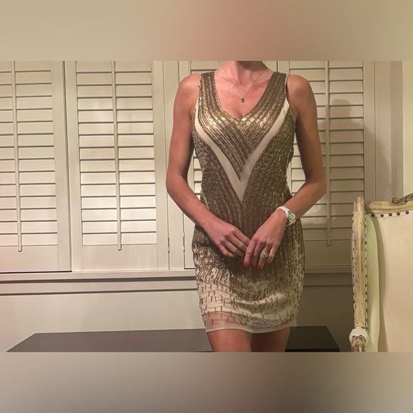 MLV & Free People too late to say sorry beaded dress - Picture 3 of 12